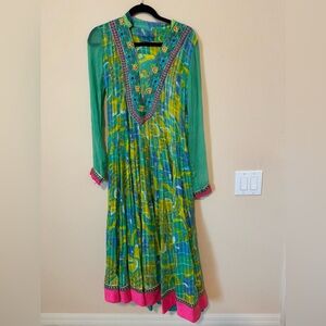 100% soft Cotton anarkali long kurta top Indian outfit